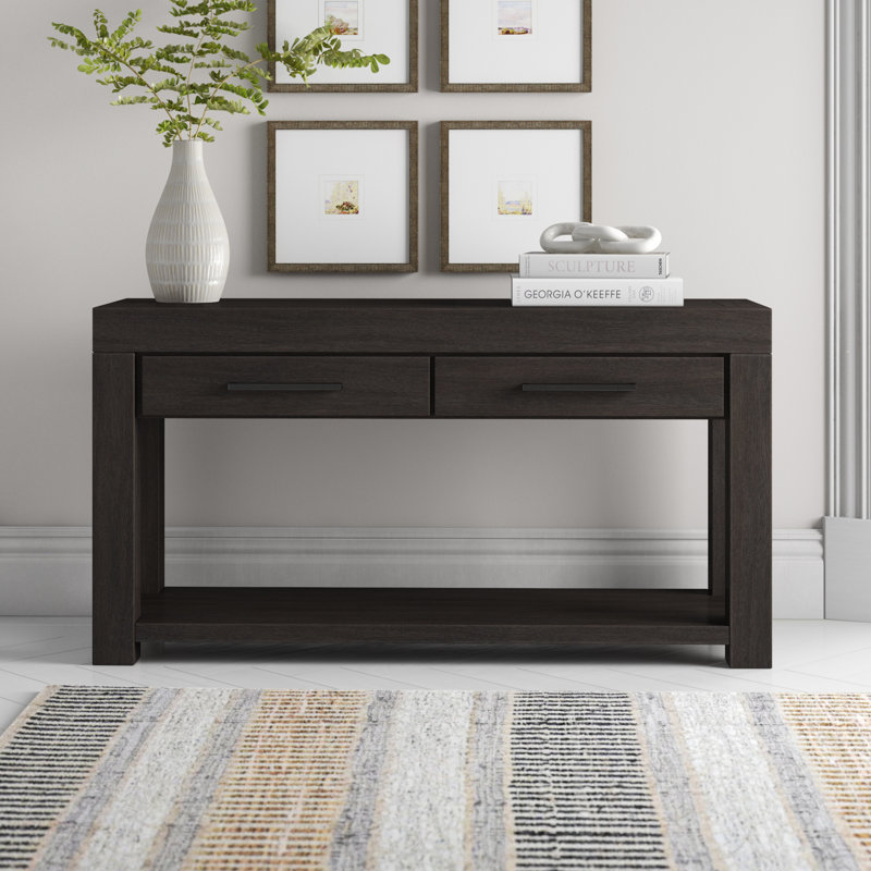 Robbs 55" Solid Wood Console Table & Reviews Joss & Main